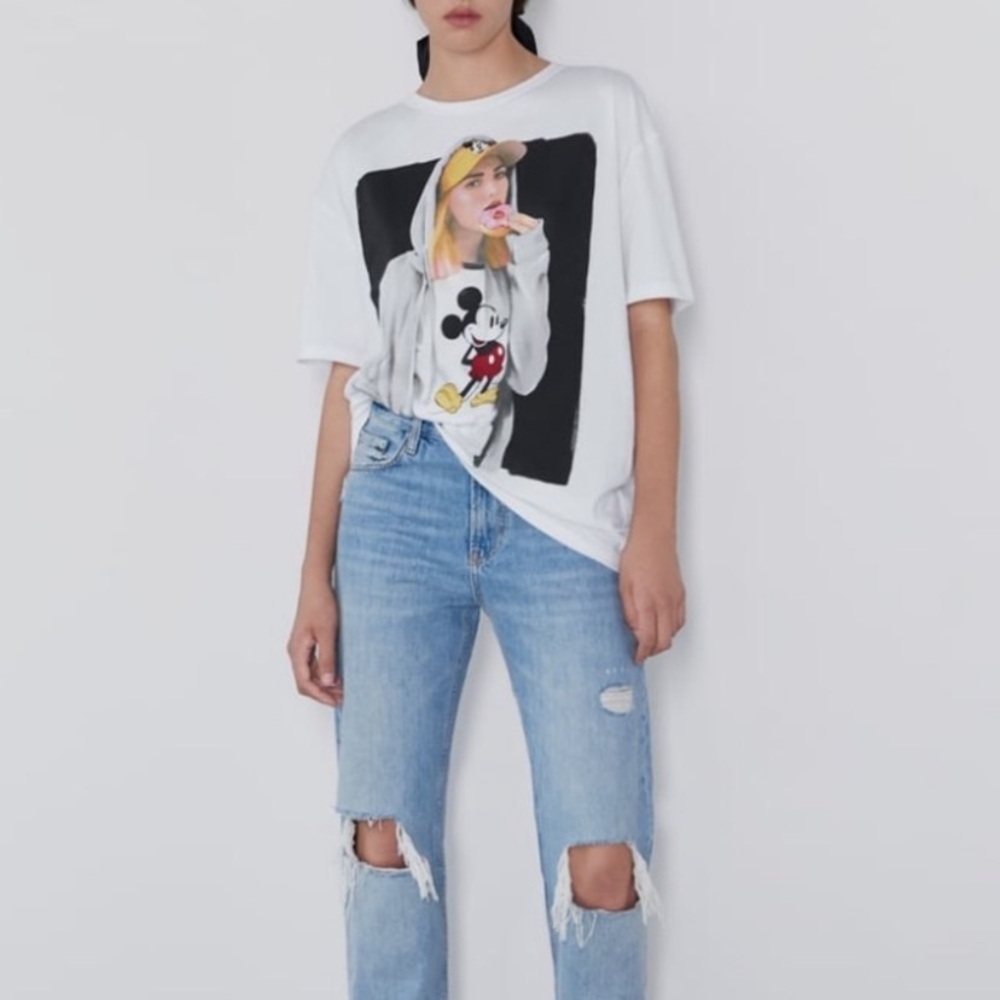 Zara Disney Mickey Mouse T-shirt​​​​ - Picture 12 of 12
